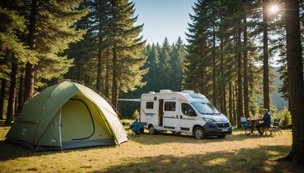 Les meilleures destinations de camping familial en france