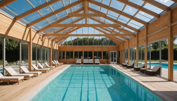 Le confort d'un camping avec piscine couverte en loire-atlantique